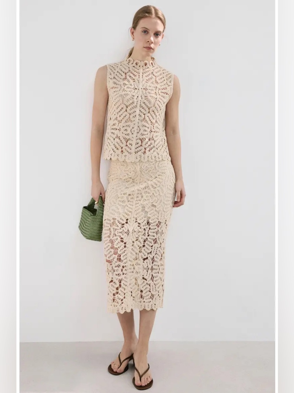 Mango Setenta Crochet SET
